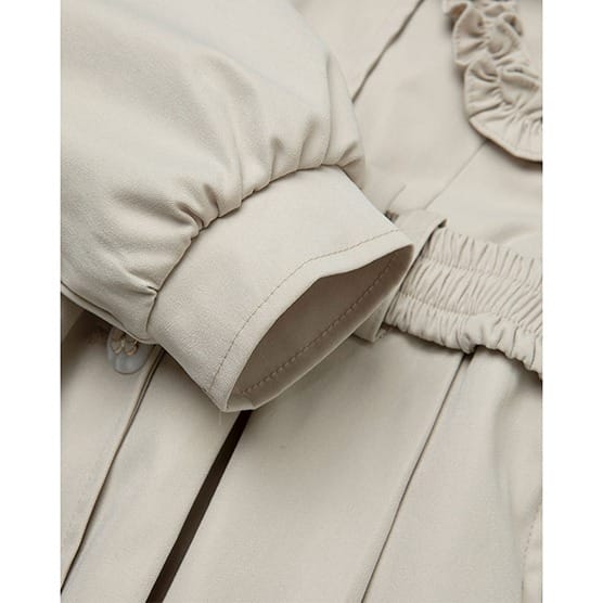 Sale Excluded] Eiffel Ribbon Girls Trench Coat